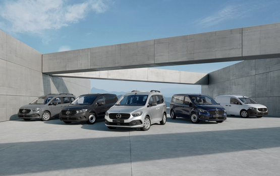Kleine Mercedes-Vans aufgewertet