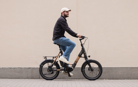 Kompakt-Pedelec MyBoo Jamasi - Bambus-Bike im Kleinformat 
