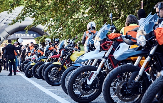 Moto Guzzi Fan-Treffen in Mandello del Lario