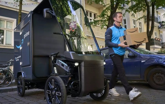 Amazon: Mehr Pakete mit Pedalen