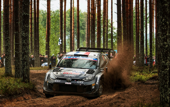 Toyota-Team gewinnt Heimrallye in Finnland