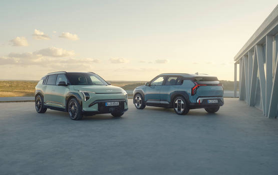 Kompakter Kia EV3 mit hoher Reichweite
