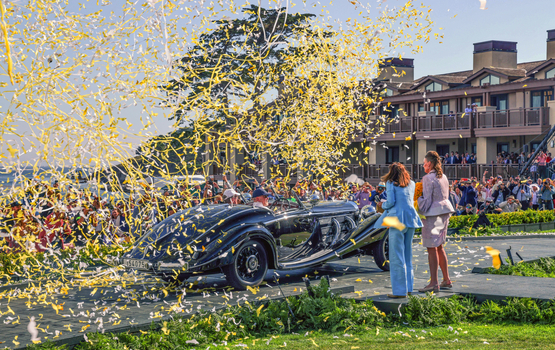 Alter Sterne-Glanz und zwei Mercedes-Premieren am Pebble Beach