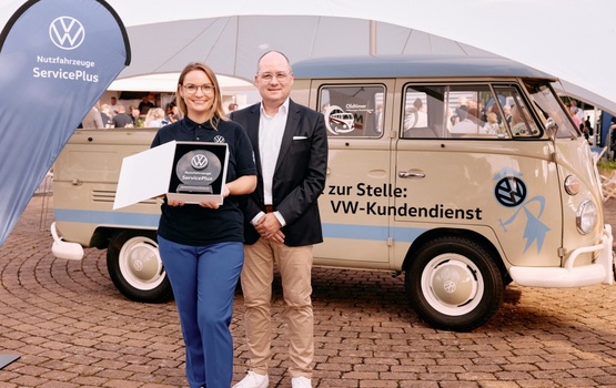 VWN begrüßt den weltweit 750. Service Plus Partner