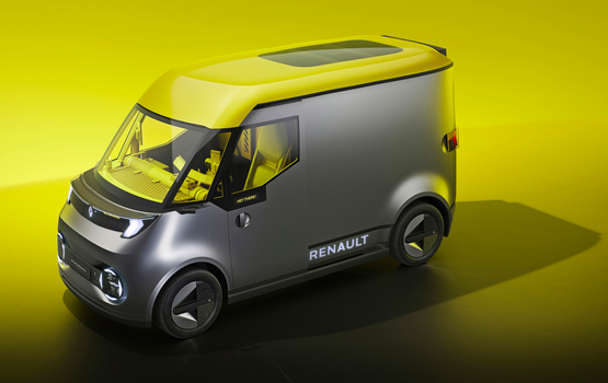 Renault zeigt Klein-Transporter ohne Heckklappe