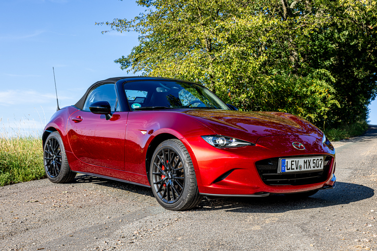 Mazda MX5 die letzte Ausfahrt mit dem Zweiliter