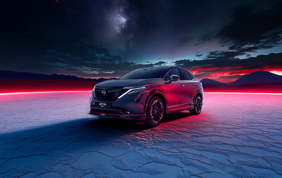 Online-Vorverkauf für den Nissan Ariya Nismo