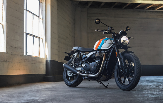 Sportliche Triumph Speed Twin 900