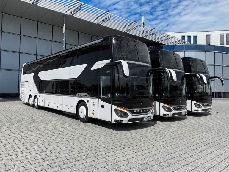 Setra Doppelstockbusse im Trend