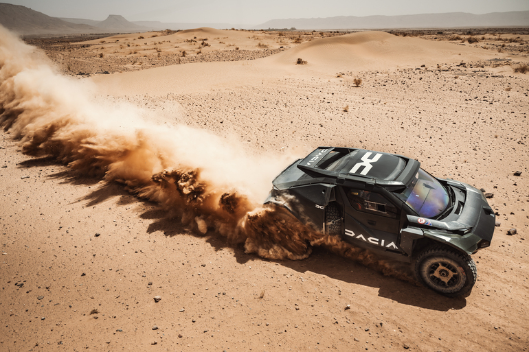 Dacia Sandrider auf der Rallye-Dakar  - Wagnis in der Wüste  