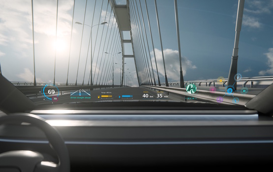 Zeiss und Hyundai zeigen Cockpit der Zukunft - Windschutzscheibe als Riesen-Display