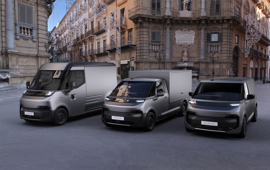 Lieferwagen-Flotte von Flexis  - Letzte Meile neu gedacht 