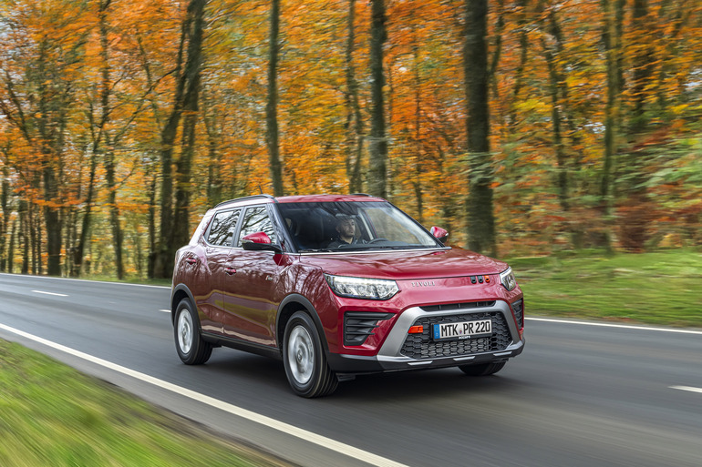 KGM Tivoli  - Kirschrotes Sondermodell 