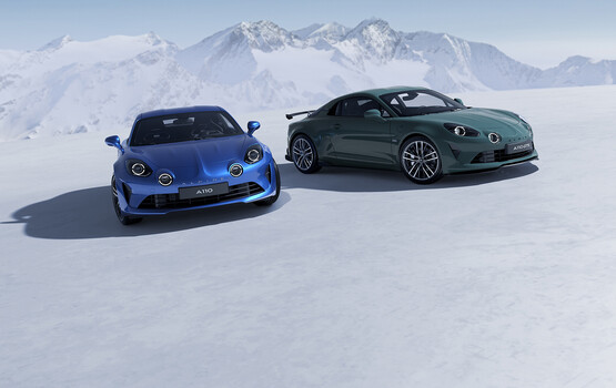 Alpine A110  - Doppel-Neuheit zum Abschied