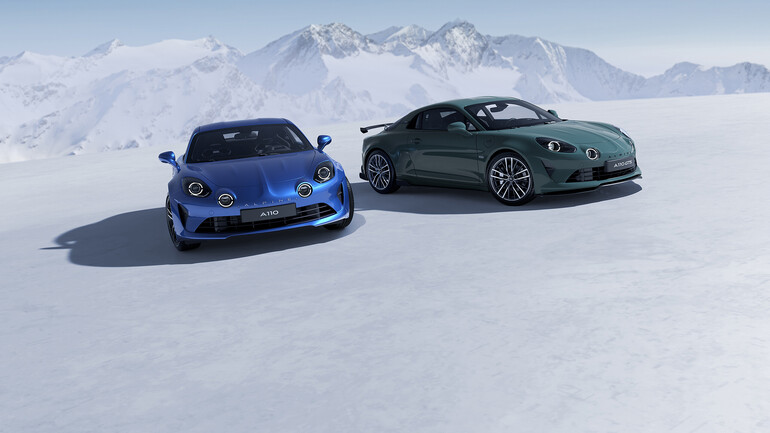 Alpine A110  - Doppel-Neuheit zum Abschied