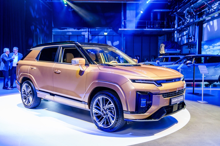 Modelloffensive von KGM - Neuer Actyon und Elektro-Pick-up