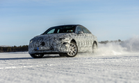 Prototypenfahrt im Mercedes CLA - Driften mit dem Reichweiten-König