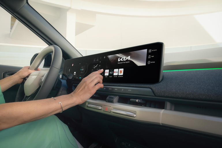 Software-Update für Kia EV3 - Mit Entertainment und KI 