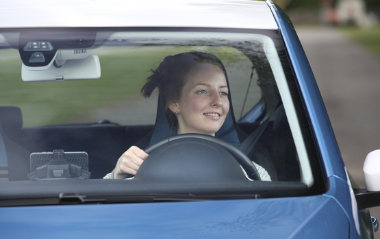 Tipp: Fahren üben für die Prüfung   - Niemals auf dem Supermarktparkplatz 