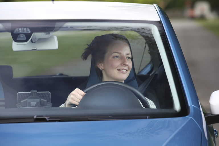 Tipp: Fahren üben für die Prüfung   - Niemals auf dem Supermarktparkplatz 