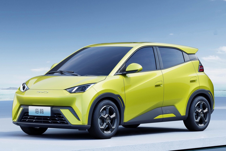 BYD bringt Einstiegs-Stromer  - Die Möwe kommt als Surf-Delphin