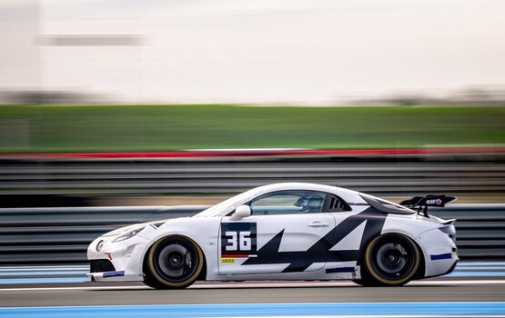 Alpine A110 GT4+  - Rennstrecken-Upgrade