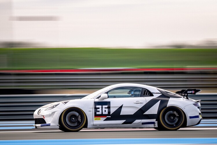 Alpine A110 GT4+  - Rennstrecken-Upgrade