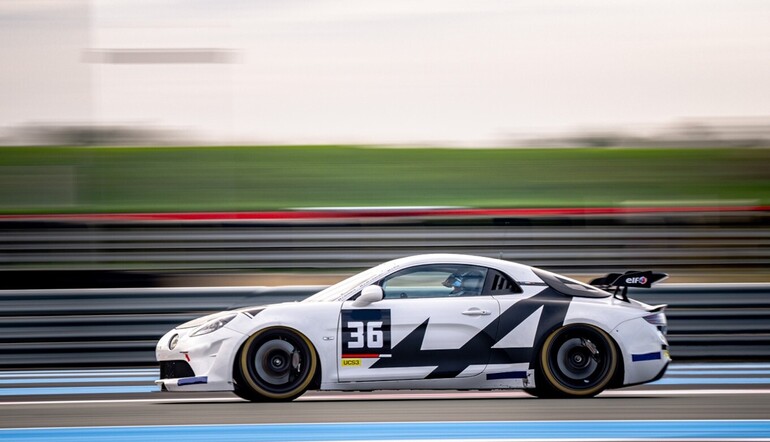 Alpine A110 GT4+  - Rennstrecken-Upgrade