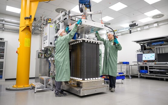 Bosch setzt auf Wasserstoff   - Neue Stacks 
