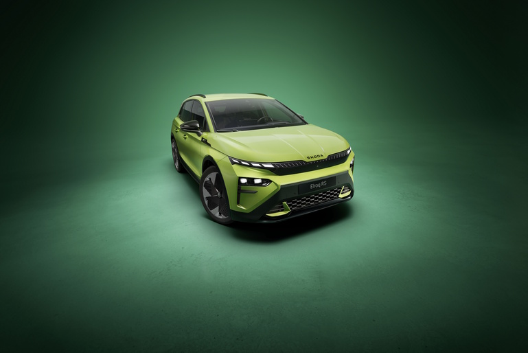 Skoda Elroq RS  - Mambagrün mit Doppelmotor