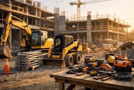 Baustellen und Wartungsarbeiten: Equipment-Vermietung für flexible Projekte